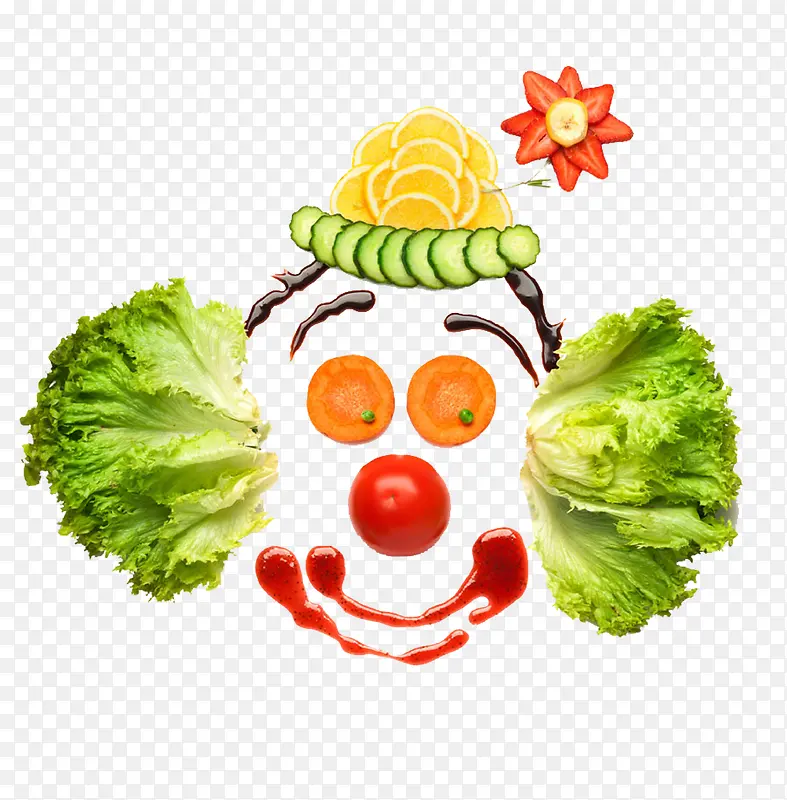 蔬菜水果小丑