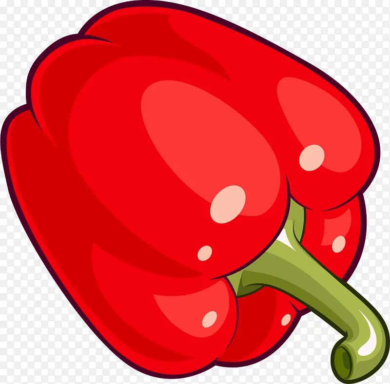 卡通菜椒素材