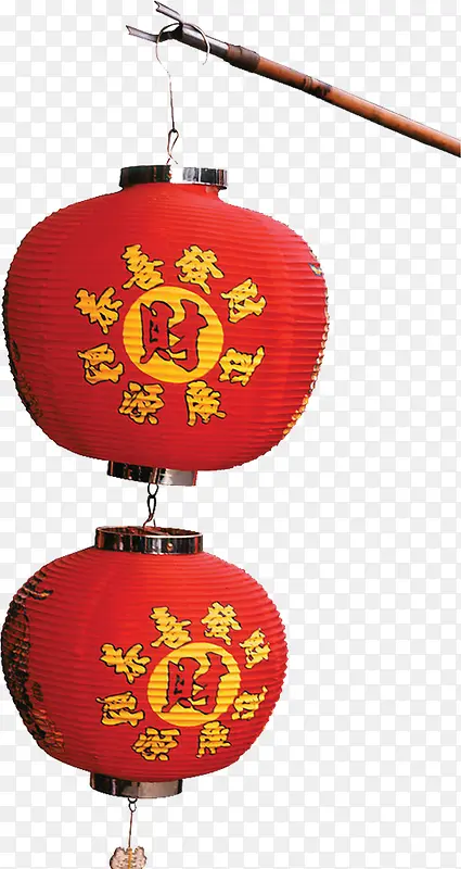 高清红色中国风文字灯笼
