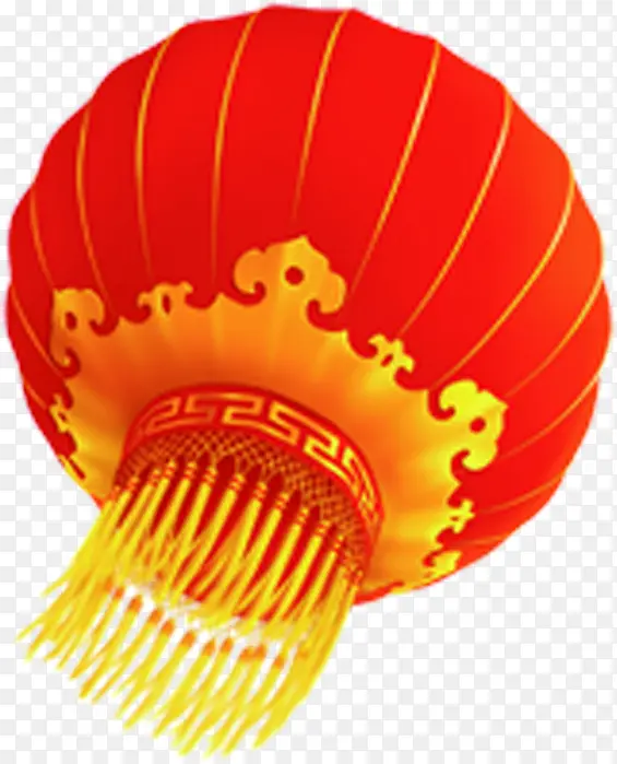 中国风红色纹理灯笼