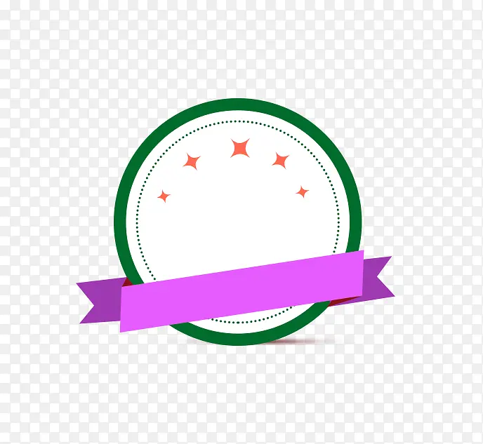 圆形边框