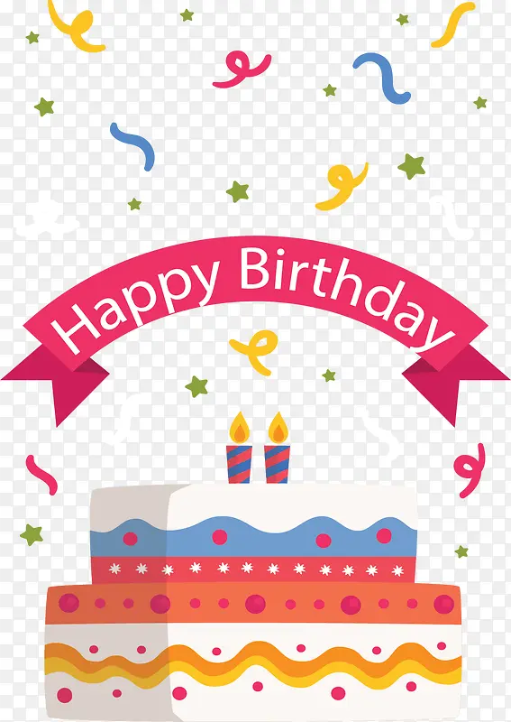 生日派对生日蛋糕
