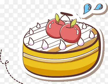 樱桃蛋糕