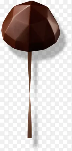 褐色巧克力大头钉装饰