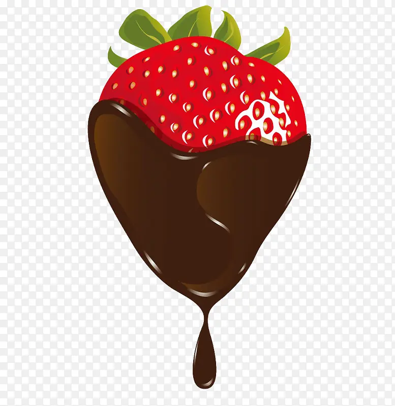 草莓巧克力酱