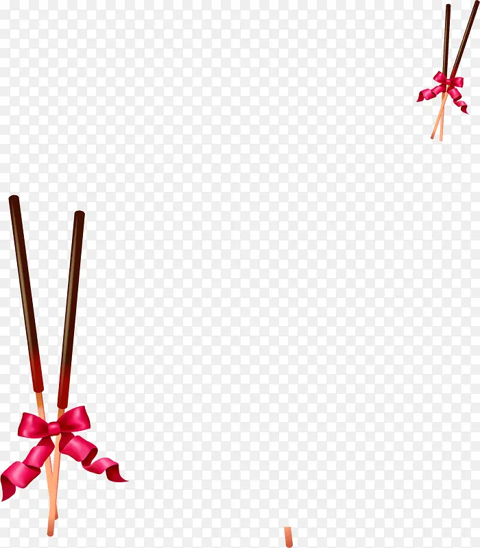 筷子冬季背景素材