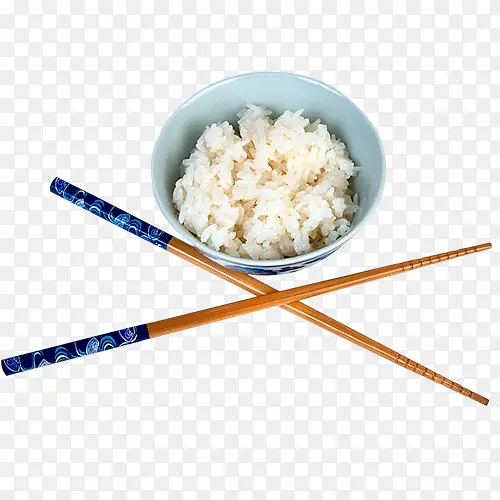 糯米饭米饭筷子素材