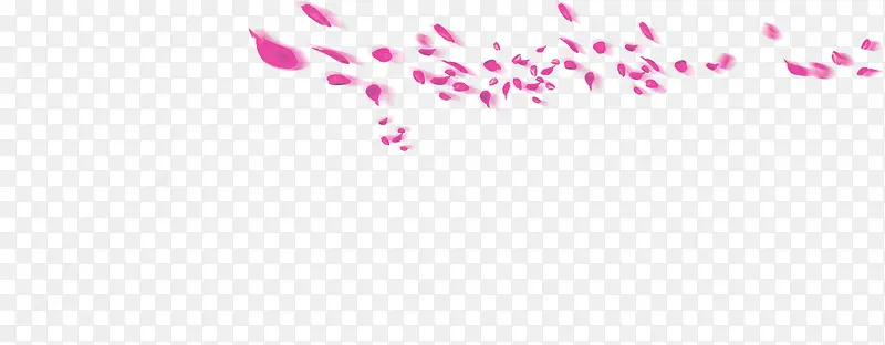 手给粉色漂浮花瓣