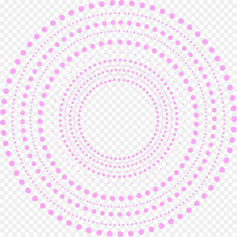 矢量紫色圆点图案