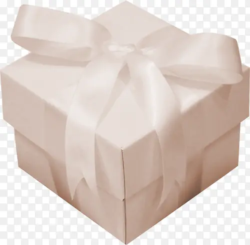 手绘白色礼物盒子