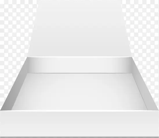 矢量元素空白盒子包装盒子白色包