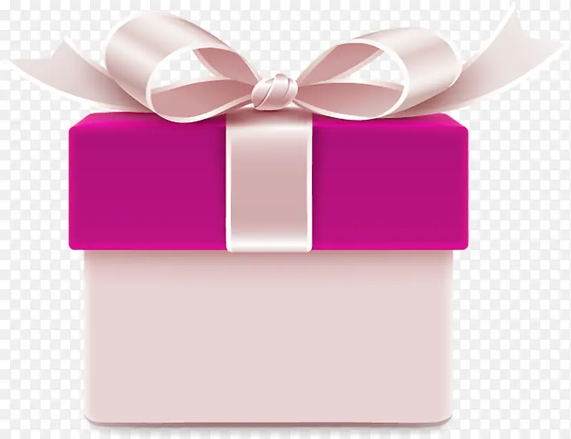 紫色粉色礼物盒