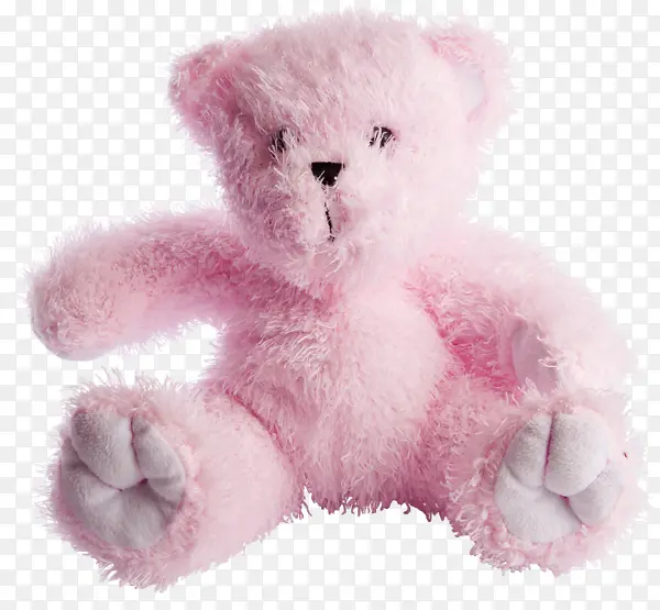 粉色玩具熊