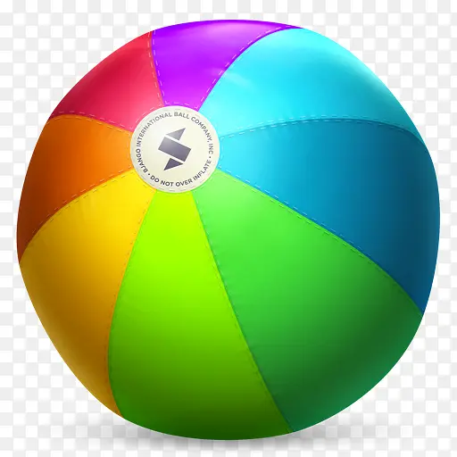 彩色的球