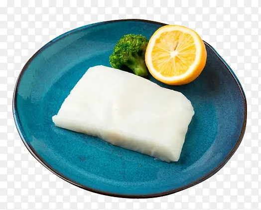 蓝色盘子