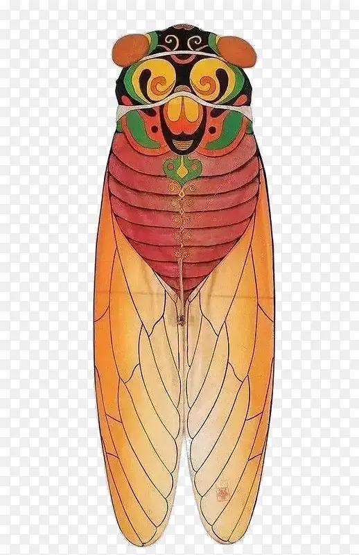 卡通蝉风筝