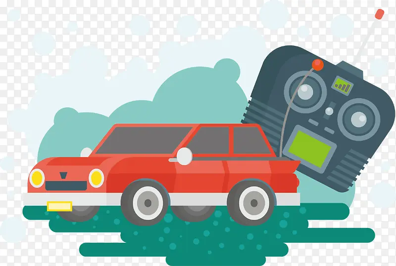 矢量玩具车
