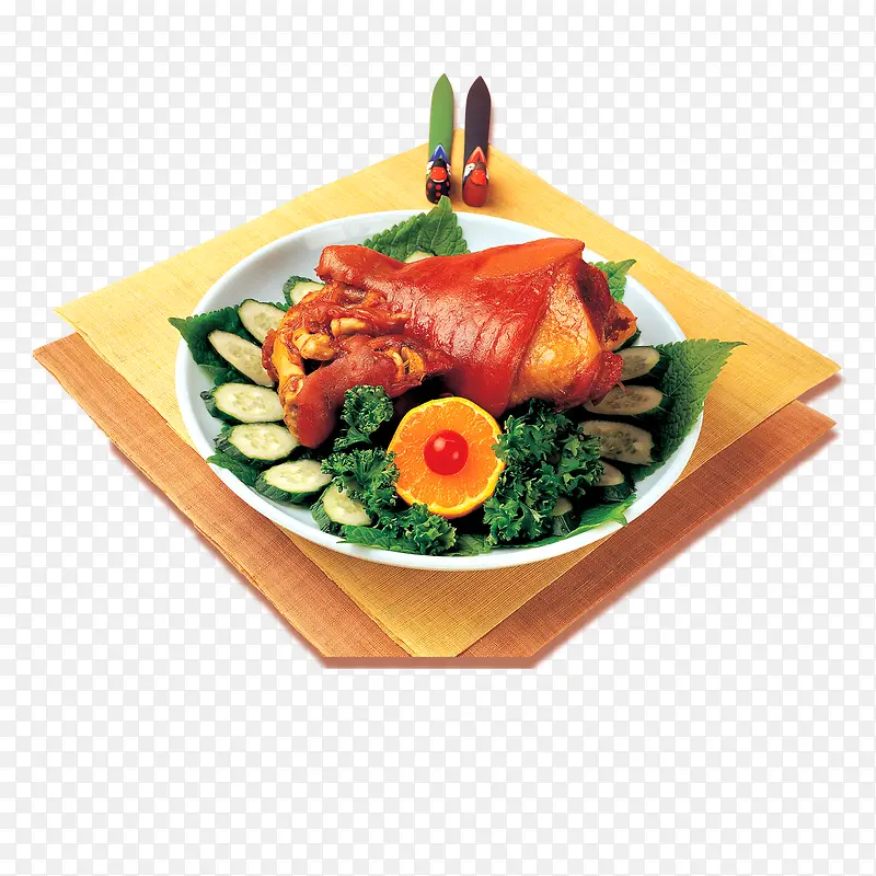 一盘饭菜