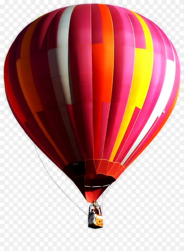 彩色卡通热气球装饰设计