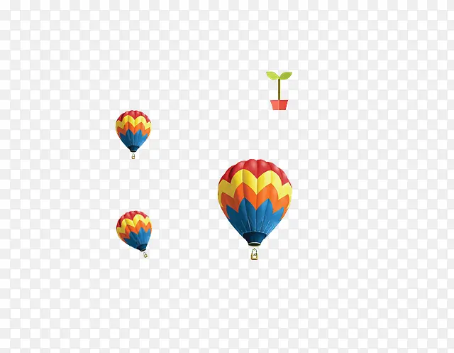 降落伞，空气球