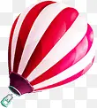 红色卡通热气球氢气球