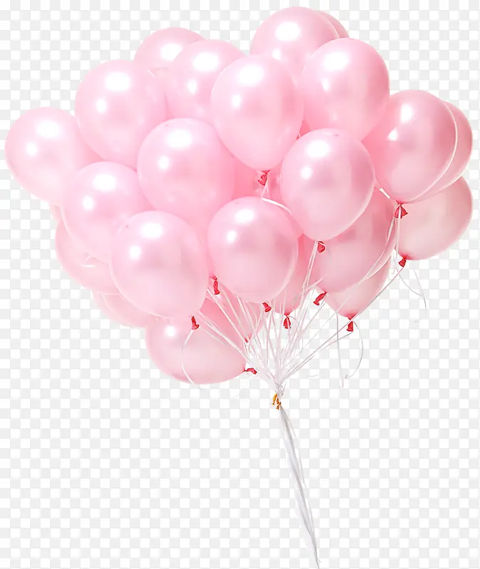 粉色梦幻热气球装饰