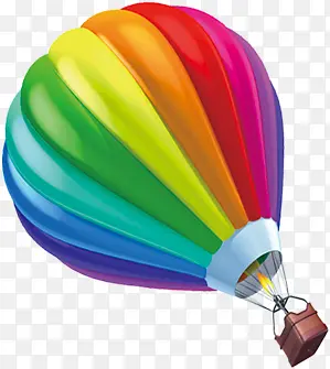 彩色新款手绘热气球