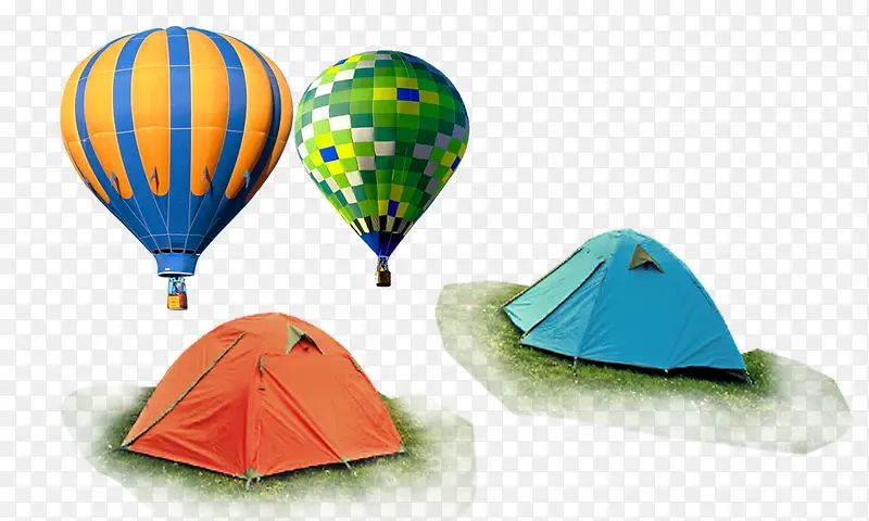 帐篷热气球