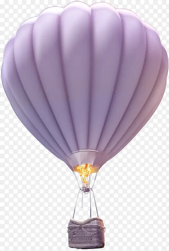 紫色热气球背景