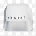 deviant白色键盘按键