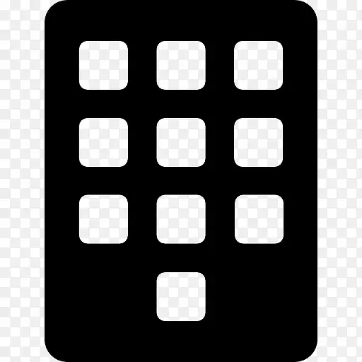 数字键盘图标