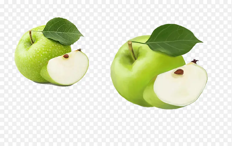 食物水果补充维生素营养青苹果