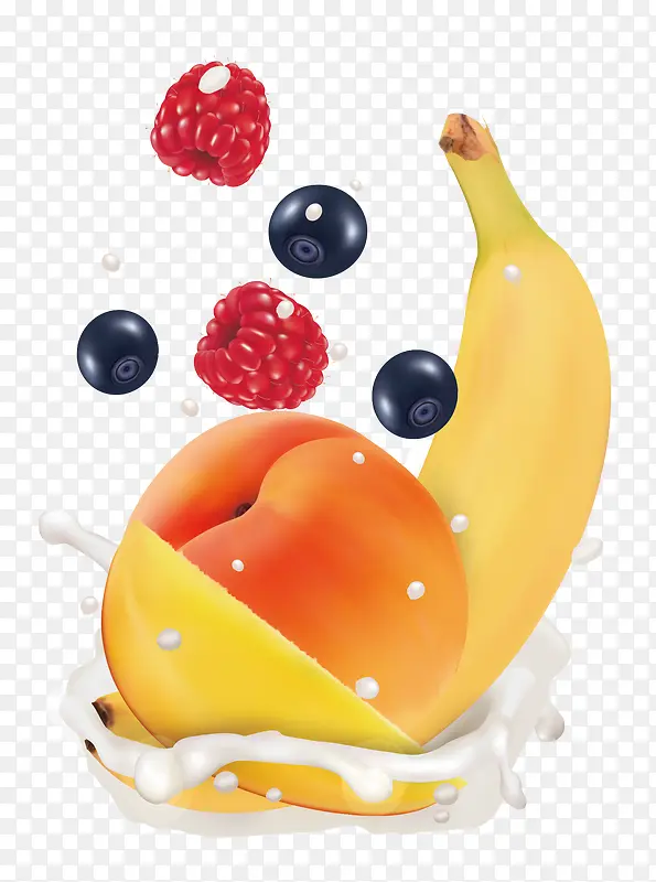 创意矢量水果香蕉