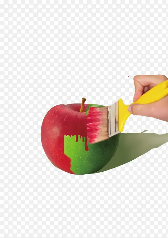 粉刷苹果