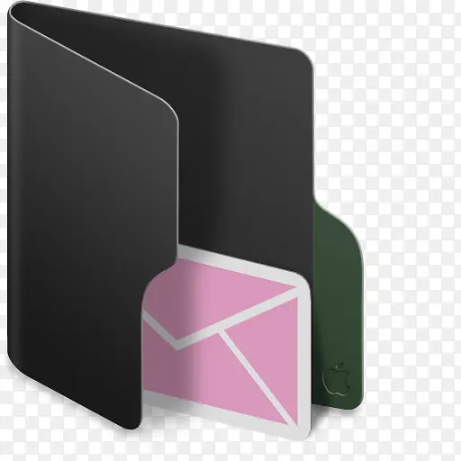消息mac-os-black-folder-icons