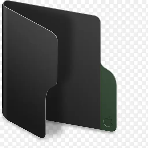 folder icons mac black