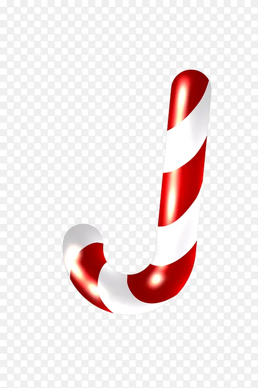 红色圣诞节拐杖糖果