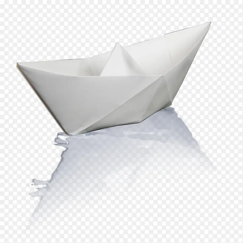 纸折的船