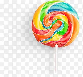 彩色棒棒糖创意糖果