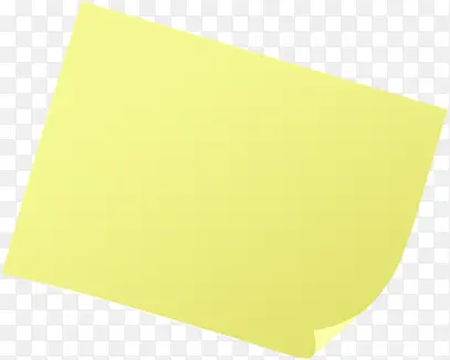 黄色折叠纸张