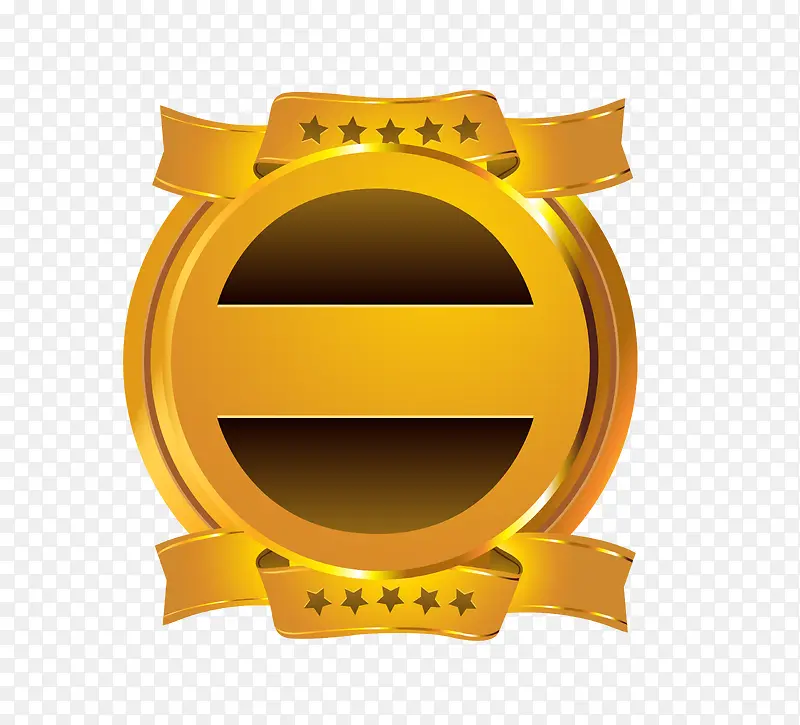金色徽章勋章