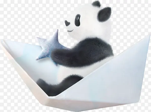 熊猫纸船