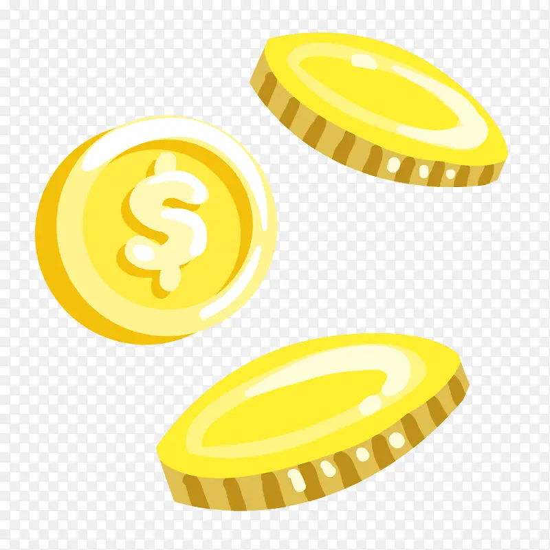 手绘金币PNG图片素材下载_图片编号ygeljeem-免抠素材网