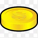硬币现金货币钱圆滑的XP基本