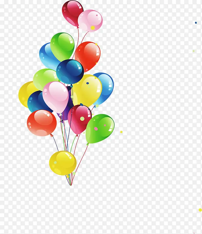 高清手绘节日儿童节气球