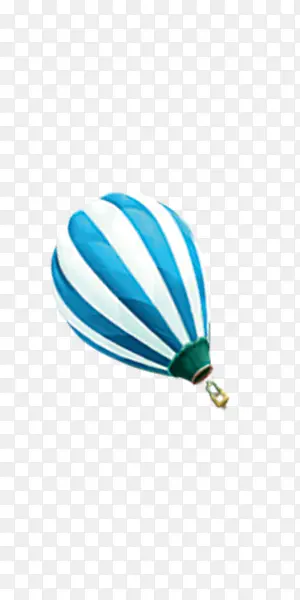 海边旅游蓝色氢气球