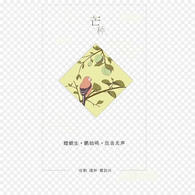 二十四节气芒种