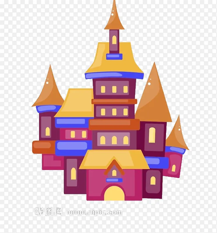 橘色梦幻城堡
