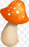 手绘蘑菇贺卡设计