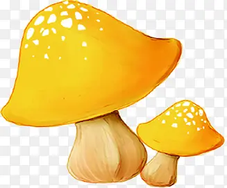 黄色蘑菇造型设计